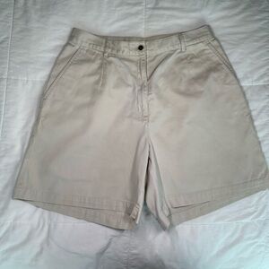 L.L. Bean Women's Light Tan khaki shorts